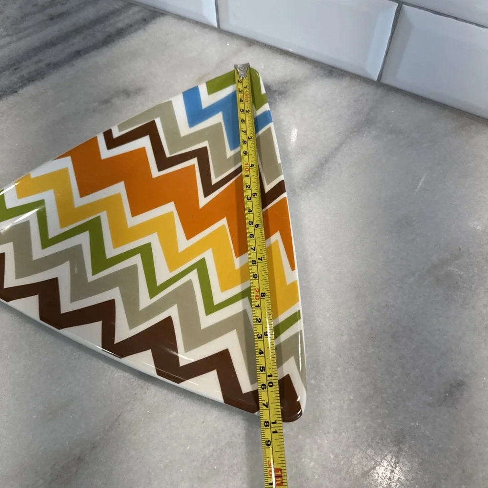 Cotton Colors‎ Triangle Serving Tray Fall Colors